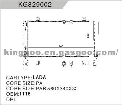 Russian Car  LADA Radiator 2108- 1301012