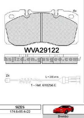 Bus&Truck Brake Pad WVA29122