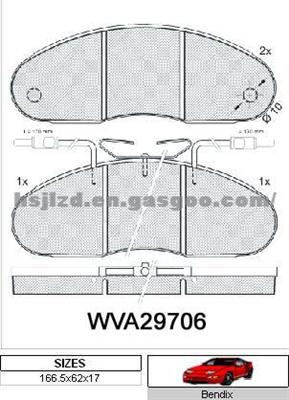 Bus&Truck Brake Pad WVA29076