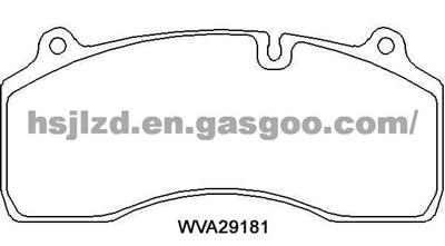 Bus&Truck Brake Pad WVA29181