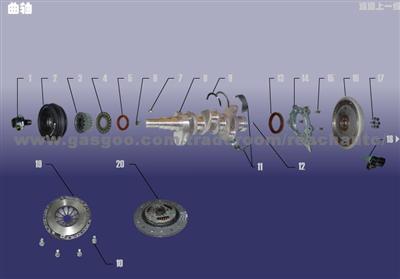 Engine Part Of Chinese Automobile