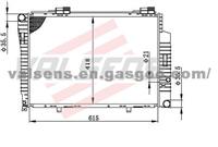 BENZ C202/ C180'93- 99 OE: 202. 500. 2103/ 6603 Radiator