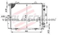 BENZ CLASS W201/ 190E' 87- 93 OE: 201. 500. 6403 Radiator