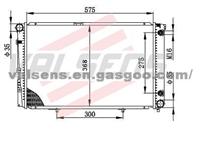 BENZ W201/ 190E 2. 0'84- 92 OE: 201. 500. 1703 Radiator