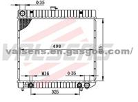 BENZ 123'76-83 OE:123.501.5601/123.500.6003/5703 Radiator