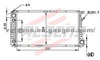 BMW  7E32- 7301/ 730I OE: 1. 712/ 007 Radiator