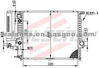 BMW  525'89- 95 E34/ M40 OE: 1719309/ 1468469 Radiator