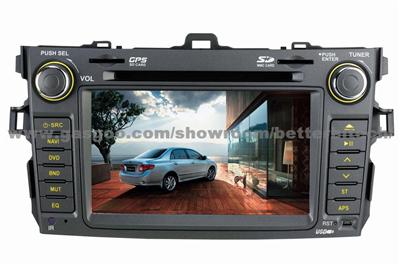 Special Car DVD Player for TOYOTA Corolla