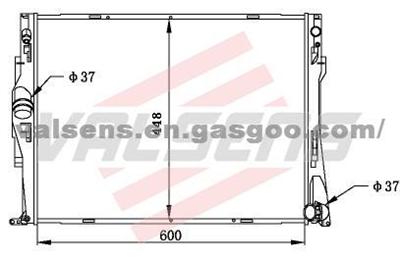 BMW  1E87 116I'04 OE: 17117521046 Radiator