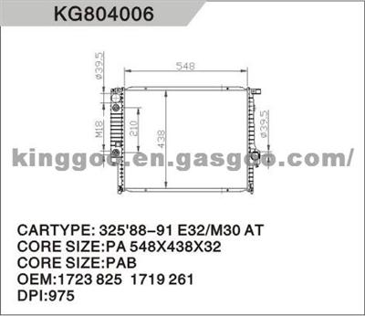 BMW Radiator 1723825