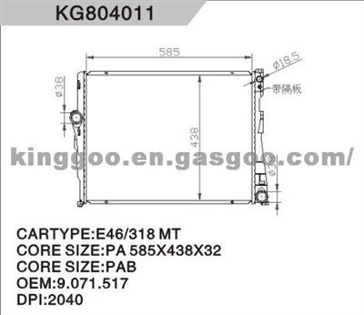 BMW  Aluminum Radiator 9071518