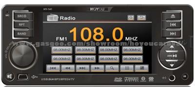 HY- 141 4. 3inch/ 1din Universal Car DVD Player