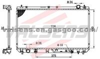 TOYOTA  LEXUS'97- 00 MCV20 OE: 16400 0A200 Radiator