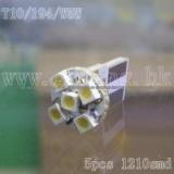 LED Car Light T10 1210 5SMD (T10121005)