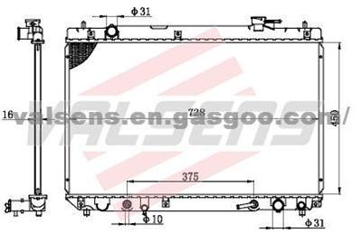 TOYOTA  RX300 SXV15W  OE: 16400 7A550 Radiator