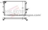 Radiator for VW   OE:1K0121251AB