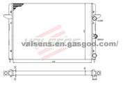 Radiator for FORD Galaxy(95-),VW Sharan(95-)  OE:7258108
