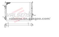 Radiator for  VW Passat(93-)