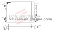 Radiator for  VW Passat(93-)   OE: 3A0121253AA