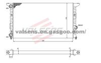 Radiator for  VW GolfⅢ(91-),Jetta (91-),Vento (91-)   OE: 1HM121253A
