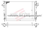 Radiator for Renault Laguna Ii(2001>) Oe: 8200008764
