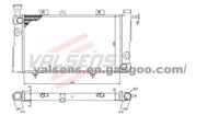 Radiator for Peugeot 205 I(83-), 205 Ii(87-), Oe: 1300j6