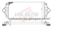 Radiator for CITROEN Citroen(94-), PEUGEOT (94-), FIAT(94-), LANCIA(94-), OE: 0384E7/1472059080