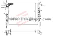 Radiator for OPEL Astra(90-)  OE :1300115