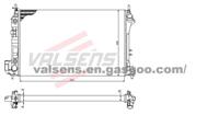 Radiator for OPEL Signum (03-),Vectra C (02-), PONTIAC G6 (05-),SATURN Aura (04-),VAUXHALL Signum (03-),Vectra C (02-)    OE:1300247