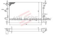 Radiator for Ford Orion III(90-)       OE: 6562898/6562903