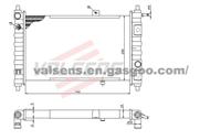 Radiator for DAEWOO Matiz(98-)  OE:96314162