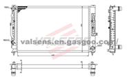 radiator for audi A4/ S4 (94-),A6/ S6 (97-),A6/ S6 (97-);skoda super b(02-),vw Passat (96-),OE:4B0121251F