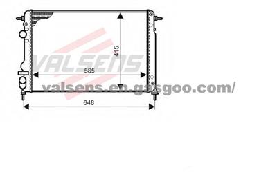 Radiator for DACIA Logan(04-),Sandero (08-);RENAULT Logan(04-),Megane (95-)    OE:8200189288