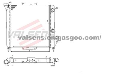 Radiator for RENAULT Super 5(84-),  R9(86-),R11(86-) ,Express(85>91)  OE:7702159882