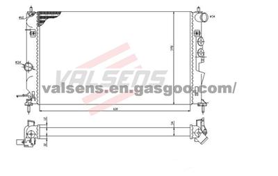 Radiator for Opel Vectrab(95-), Vauxhall Vertra(95-) Oe: 1300180