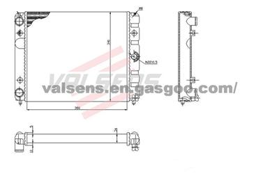 Radiator for LADA