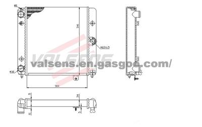 Radiator for LADA 1111       OE:1111-1301012