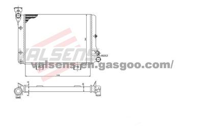 Radiator for LADA 2106         OE:2106-1301012