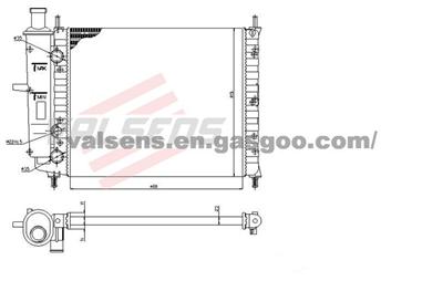 Radiator for FIAT Brava(95-),Bravo(95-),Marea(96-)  OE:7776507