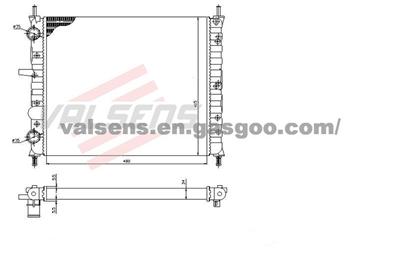 Radiator for  FIAT MULTIPLA(98-)  OE:46514417