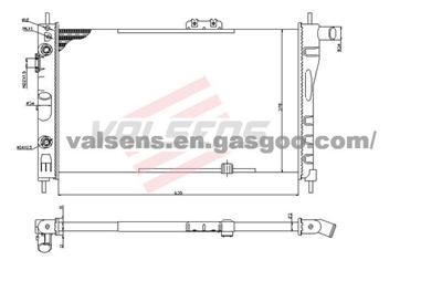 Radiator for DAEWOO Espero (94-)   OE:96143947