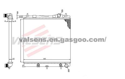 Radiator for Citroen C2 (02-) / C3 (02-)