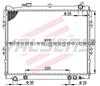 MAZDA  MPV VAN'98 OE:JE96-15-200 Radiator