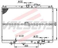 Honda Odyssey'95-98 Ra1/ Ra3 Oe: 19010-p1e-901m/ A51 Radiator