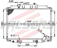 Mitsubishi Delica'87-93 Radiator