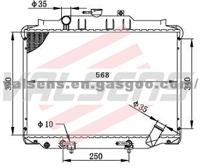 Mitsubishi Delica'87-93 Radiator