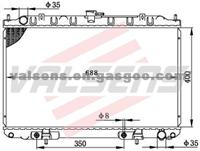 NISSAN  CEFIRO'00 A33 OE: 21460- 35U00/ 2Y000 Radiator