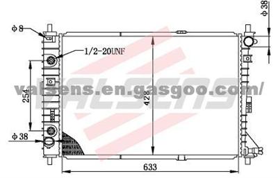 FORD CAR: MUSTANG'97 Radiator