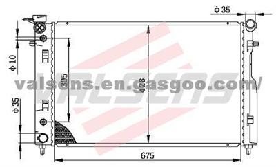 FORD CAR: COMMODORE VY V6 Radiator