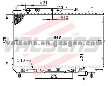 MAZDA  OE:OK201-15-200B Radiator